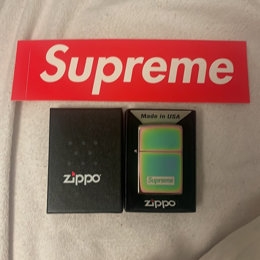 Supreme Iridescent Zippo Lighter